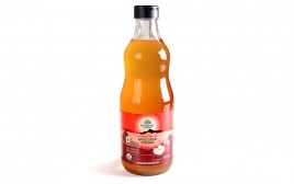 Organic India Apple Cider Vinegar (Raw-Unfiltered With The Mother)  Bottle  500 millilitre
